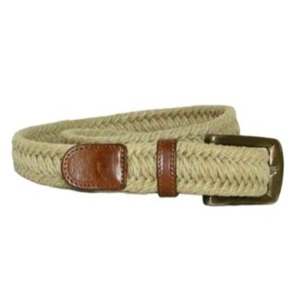SAKS Fifth Avenue Belt Genuine Leather Made in Italy